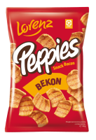 Peppies Potato-Wheat Snacks Bacon Flavour 100g