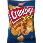 Crunchips X-CUT Kebab-Onion Riffled Potato Crisps 140g