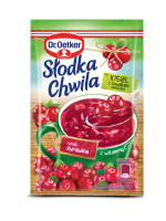 Dr.Oetker Slodka Chwila Cranberry Flavoured Jelly with Pieces Of Fruits 32,5G