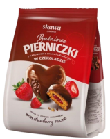 Skawa Gingerbread Coated Chocolate with Strawberry Filling 150g