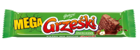 Goplana Grześki Mega Hazelnut Milk Chocolate-Coated Wafer Bar with Hazelnut Cream 48g