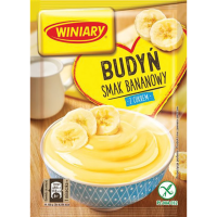 Winiary Banana Flavour Pudding with Sugar 60g