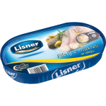 Lisner Mackerel Fillets in Oil 175g