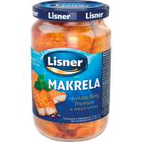 Lisner Fried Mackerel Fillets in Vinegar 700g