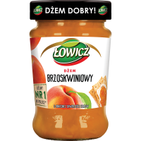 Łowicz Peach Low Sugar Jam 280g
