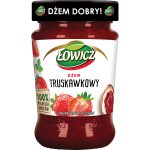 Łowicz Strawberry Low Sugar Jam 280g 