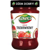 Łowicz Strawberry Low Sugar Jam 280g 