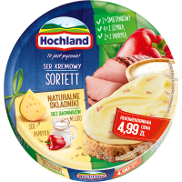 Hochland Sortett Cream Cheese in Portions 180g