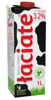 Mlekpol Łaciate UHT Milk 3,2% Fat 1l (MAX 12PCS)