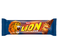 Nestle lion Wafer Bar Filled with Caramel and Wheat Flakes in Cocoa Coating 42g