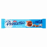 Nestle Princessa Milk Longa Delicate Wafer Bar Covered with Milk Chocolate with Cocoa Cream 49g