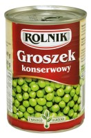 Rolnik Green Peas 400g