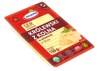 Mlekpol Królewski z Kolna Cheese in Slices 150g