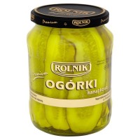 Rolnik Premium Sliced Cucumbers 720Ml