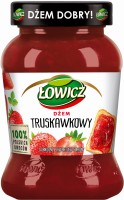 Łowicz Strawberry Low Sugar Jam 450g