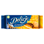 Delicje Chocolate Topped Jaffa Cakes with Orange Flavoured Jelly 147g