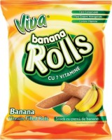 Viva Rolls Filled with Banana Cream 100g