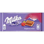 Milka Raspberry Creme Alpine Milk Chocolate 100g