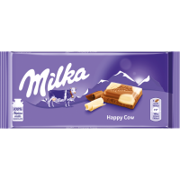 Milka Happy Cow Alpine Milk and White Chocolate 100g
