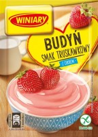 Winiary Strawberry Flavour Pudding with Sugar 60g