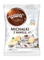 Wawel Michałki z Wawelu Chocolate Candies with Peanuts in White Chocolate 4*1kg