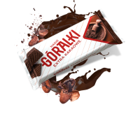 IDC Polonia Góralki Extra Cocoa Dark Wafer with Cocoa Cream Filling 42g