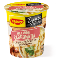 Winiary Danie w 5 Minut Carbonara Pasta with Smoked Bacon and Cream 50g