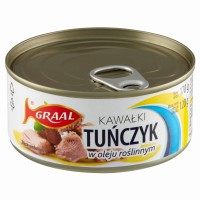 Tuna Chunks in Vegetable Oil 170g Graal