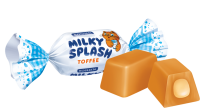 Roshen Milky Splash Candies WithToffi Filling 1KG