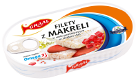 Mackerel Fillets in Tomato Sauce with Sweet Chili 170g Graal