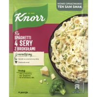 Knorr Fix Spaghetti 4 Cheese with Broccoli 39g 