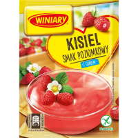 Wild Strawberry Jelly Kisiel with Juice i Vit C 77g Winiary