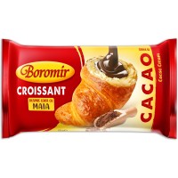 Croissant with Hazelnut and Chocolate Cream Croissant Crema Cicocolata cu Alun 60g Boromir