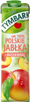 Juice Tymbark 100% Polish Apples with Peach 1l Maspex