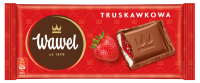 Milk Chocolate with Strawberry Filling 90g Wawel