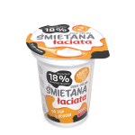 Cream Łaciata 330ml 18% Mlekpol