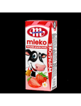 Strawberry Flavoured UHT Milk 200g Mlekovita