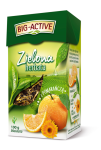 Green Leaf Tea with Orange 100g Big Active