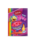 Delecta Kissel Zozole Rainbow with Jelly Candies 34g