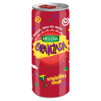 Fizzy Drink Oranżada Hellena Red Can 250ml