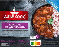 Vietnamese Style Chicken with White Basmati Rice and Red Rice 400g U Jędrusia