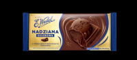 Dark Chocolate with  Chocolate Filling 100g Wedel
