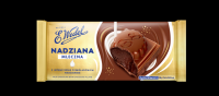Milk Chocolate with  Chocolate Filling 100g Wedel