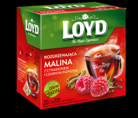 Loyd Warming Tea Rapsberry Cinnamon Pepper 20X2G Mokate