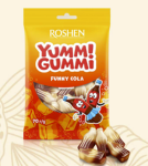  Jelly Candy Yummi Gummi Funny Cola 70g Roshen