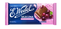  Milk Chocolate with Grape Filling 100g Wedel