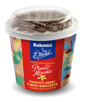 Vanilla Ptasie Mleczko Dessert 105g Bakoma Wedel