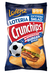  Crunchips American Burger Crisps 130g Lorenz 