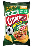 Crunchips Mexican Salsa Crisps 130g Lorenz 