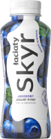 Jogurt Pitny Skyr Łaciaty Jagodowy 360g Piątnica